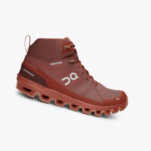 Botas de Montaña On Cloudrock Impermeables Mujer Hazel | 07916-APUV