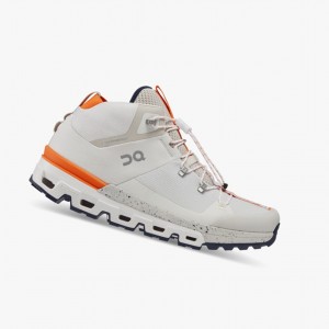 Botas de Montaña On Cloudtrax Mujer Blancos | 16905-VRIS