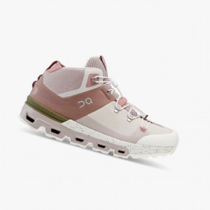 Botas de Montaña On Cloudtrax Mujer Rosas Blancos | 01437-XQAB