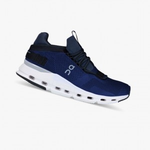 Tenis On Cloudnova Hombre Azul Marino Blancos | 72519-SVZR