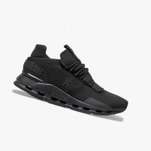 Tenis On Cloudnova Mujer Negros | 73809-YBLH