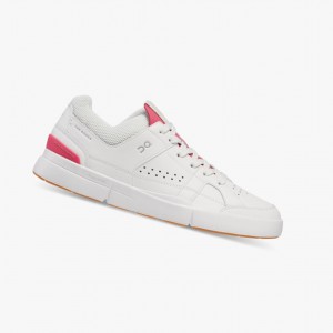 Tenis On THE ROGER Clubhouse Mujer Blancos | 84570-TJCE