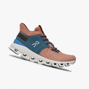 Tenis Para Correr En Carretera On Cloud Hi Edge Mujer Rosas | 93462-VIWY