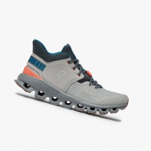 Tenis Para Correr En Carretera On Cloud Hi Edge Mujer Grises | 92318-TZLN