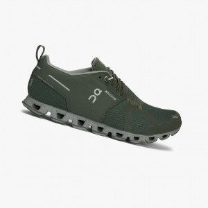 Tenis Para Correr En Carretera On Cloud Impermeables Hombre Verdes | 80635-GASU