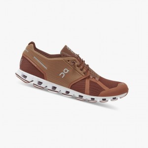 Tenis Para Correr En Carretera On Cloud Hombre Marrom | 38092-WXZS