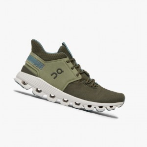 Tenis Para Correr En Carretera On Cloud Hi Edge Hombre Verde Oliva | 03254-OKAF