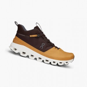 Tenis Para Correr En Carretera On Cloud Hi Hombre Marrom | 56873-VNSI