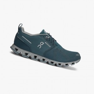Tenis Para Correr En Carretera On Cloud Impermeables Mujer Azules | 34260-XZSO