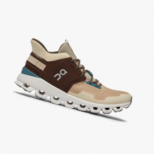 Tenis Para Correr En Carretera On Cloud Hi Edge Hombre Beige | 27064-DWJE