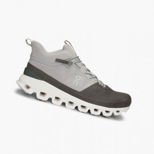 Tenis Para Correr En Carretera On Cloud Hi Hombre Grises | 51093-BICJ