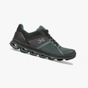 Tenis Para Correr En Carretera On Cloudace Mujer Negros Verde Oliva | 17534-GSPB