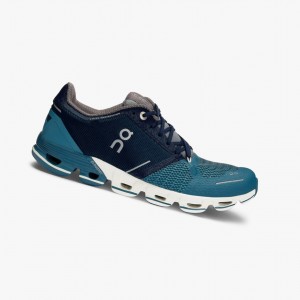Tenis Para Correr En Carretera On Cloudflyer Mujer Azules | 82340-EDYF