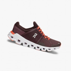 Tenis Para Correr En Carretera On Cloudswift Mujer Vino | 64731-PEIA