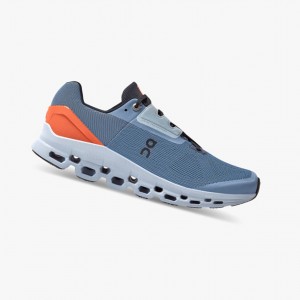 Tenis Para Correr En Carretera On Cloudstratus Hombre Lake/Flare | 59143-WOEV