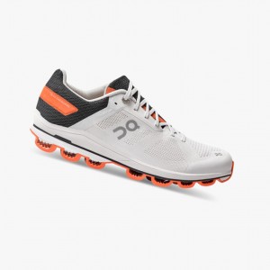 Tenis Para Correr En Carretera On Cloudsurfer 6 Hombre Frost/Flame | 01276-CVGB