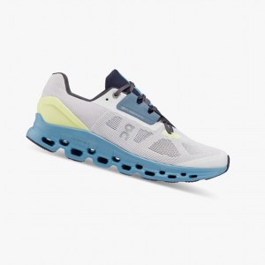 Tenis Para Correr En Carretera On Cloudstratus Hombre Frost/Niagara | 41570-IKAG