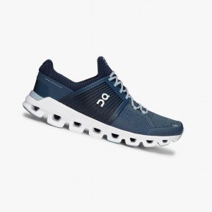Tenis Para Correr En Carretera On Cloudswift Hombre Azules | 96247-NIKD