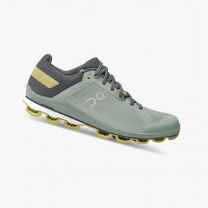 Tenis Para Correr En Carretera On Cloudsurfer 6 Hombre Eucalyptus/Citron | 24081-TRXW