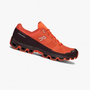 Tenis Trail Running On Cloudventure Hombre Naranjas | 78360-SAFZ