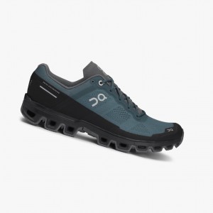Tenis Trail Running On Cloudventure Hombre Azules | 87214-WVJU