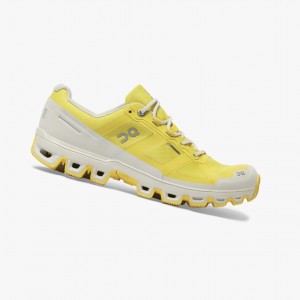 Tenis Trail Running On Cloudventure Impermeables Mujer Moutarde | 60172-BRFX