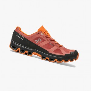 Tenis Trail Running On Cloudventure Impermeables Hombre Naranjas | 37492-HPND
