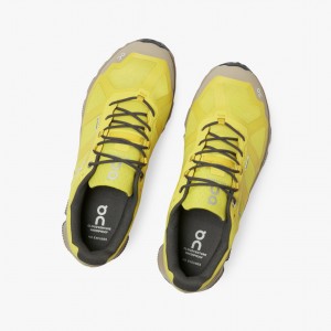 Tenis Trail Running On Cloudventure Impermeables Hombre Moutarde | 04965-OBVU