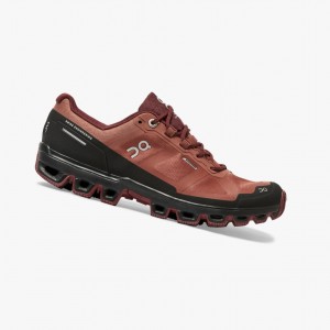 Tenis Trail Running On Cloudventure Impermeables Mujer Marrom | 45012-GMTX