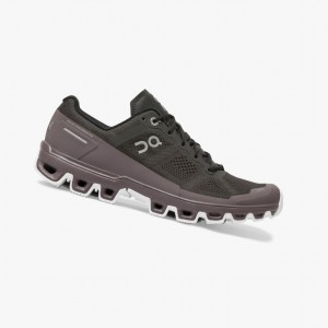 Tenis Trail Running On Cloudventure Mujer Negros | 25836-UJTL