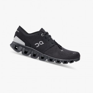 Tenis Training On Cloud X 3 Mujer Negros | 42390-LEQC