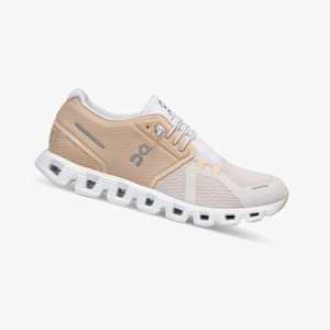 Tenis para Correr On Cloud 5 Fuse Mujer Savannah/Pearl | 61783-DOFM