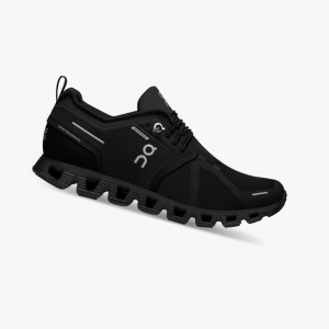 Tenis para Correr On Cloud 5 Impermeables Mujer Negros | 12394-WYSB
