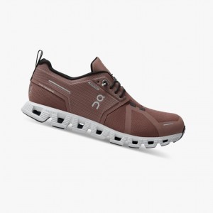 Tenis para Correr On Cloud 5 Impermeables Mujer Cocoa/Frost | 32105-CPEY