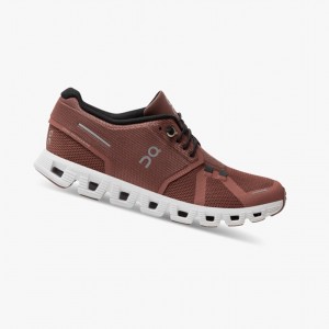Tenis para Correr On Cloud 5 Mujer Rojos Negros | 78642-ZSOA