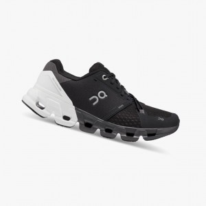 Tenis para Correr On Cloudflyer 4 Anchos Hombre Negros Blancos | 45987-HDJR