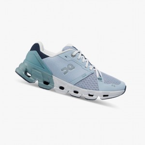 Tenis para Correr On Cloudflyer 4 Mujer Nimbus/Cobble | 37120-CQHR