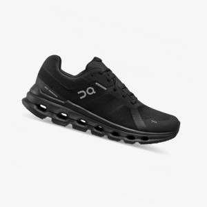 Tenis para Correr On Cloudrunner Impermeables Mujer Negros | 58603-IHNO