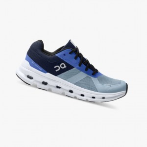 Tenis para Correr On Cloudrunner Mujer Chambray/Midnight | 24613-UAZN