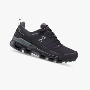 Tenis para Correr On Cloudwander Impermeables Mujer Negros | 67145-OGQB